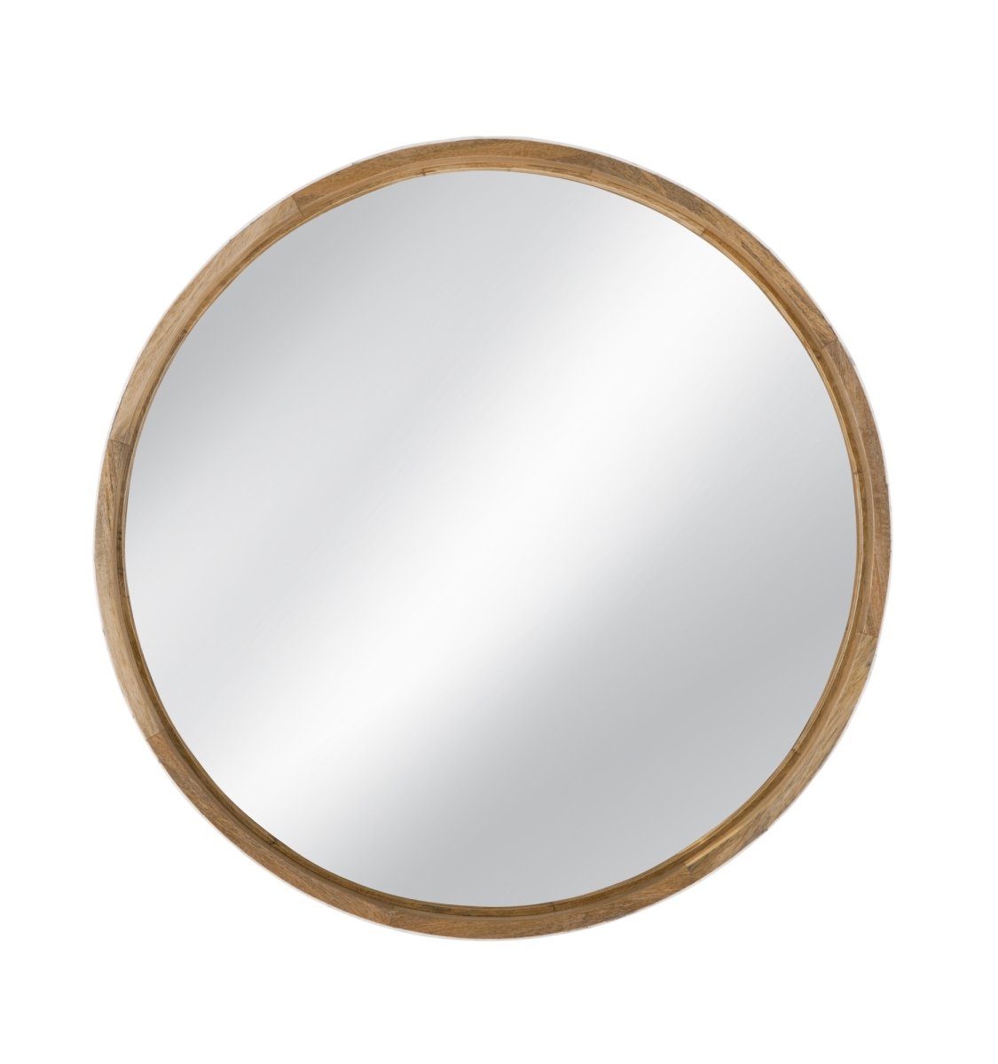 Picture of Bassett Mirror M4920 Changes Wall Mirror&#44; Natural&#44; Black & Ivory