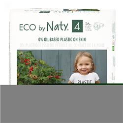 Picture of Naty AB 178389 Eco Baby Diapers - Size 4 - 156 Diapers