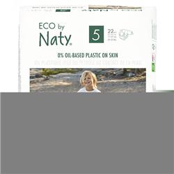 Picture of Naty AB 178402 Eco Baby Diapers - Size 5 - 132 Diapers