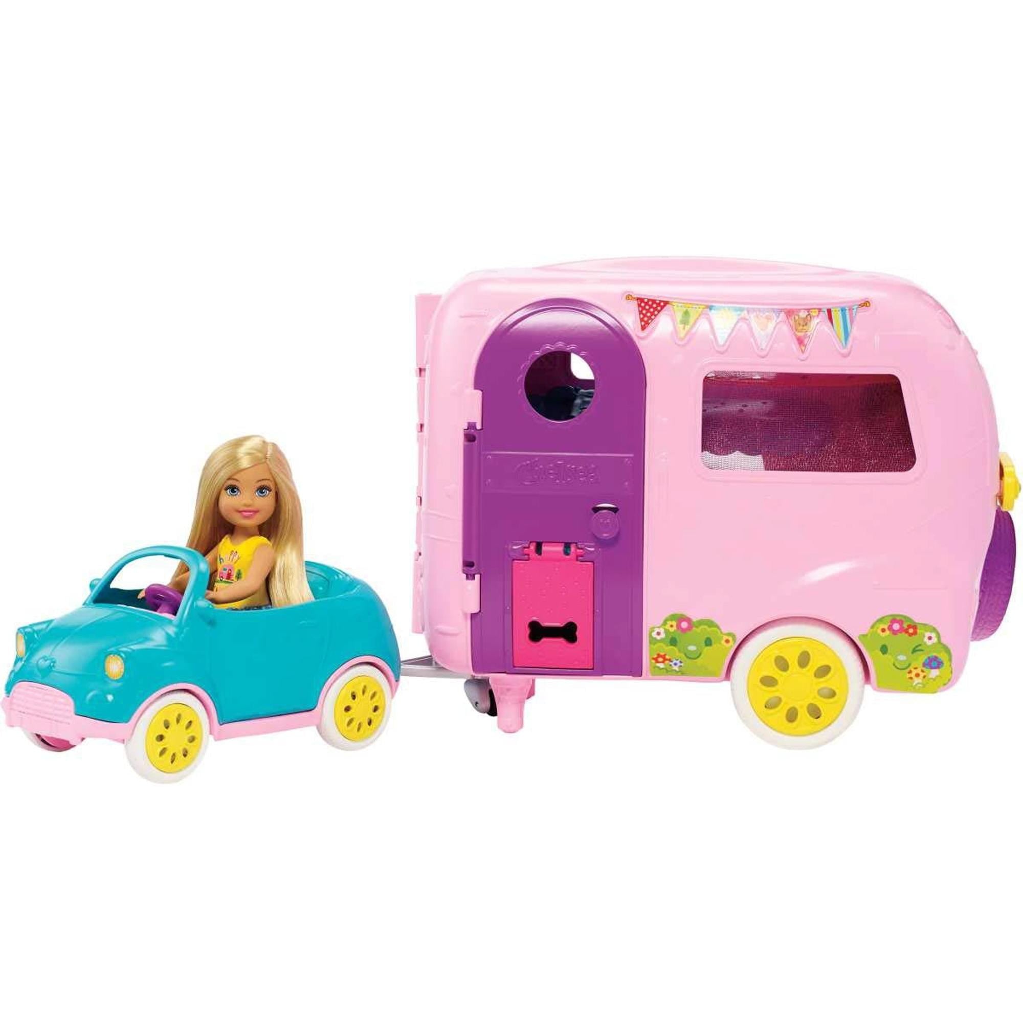 Barbie Club Chelsea Camper, Pink & Violet