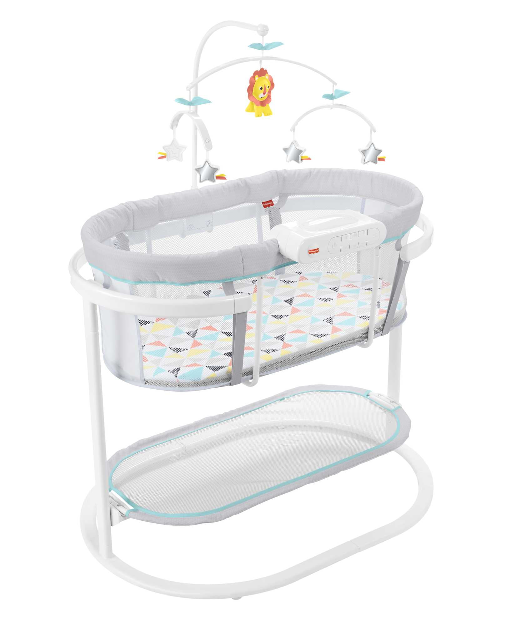 Picture of Fisher-Price GYF57 Soothing Motions Bassinet&#44; Windmill