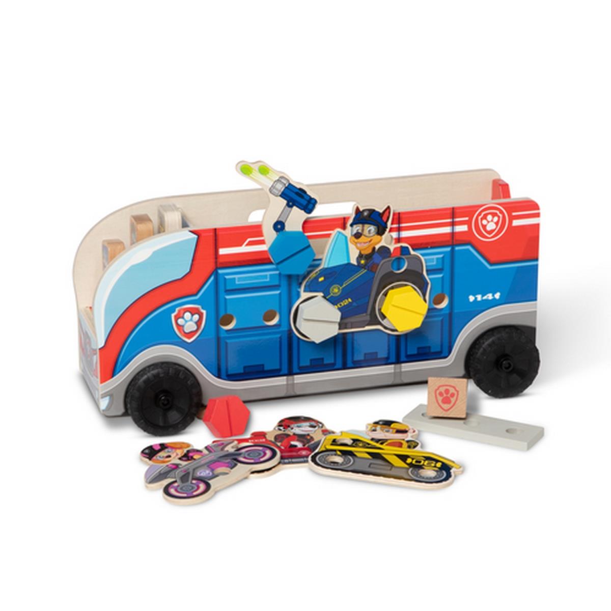 Picture of Melissa & Doug 33333 Paw Patrol 2 Match & Build Mission Cruiser