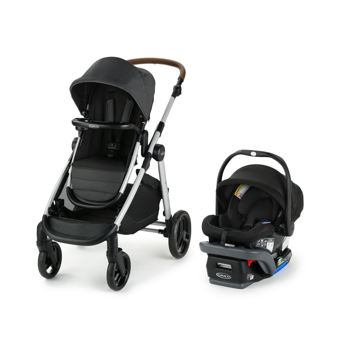2163398  Modes Nest2Grow DLX Travel System, Riordan -  Graco