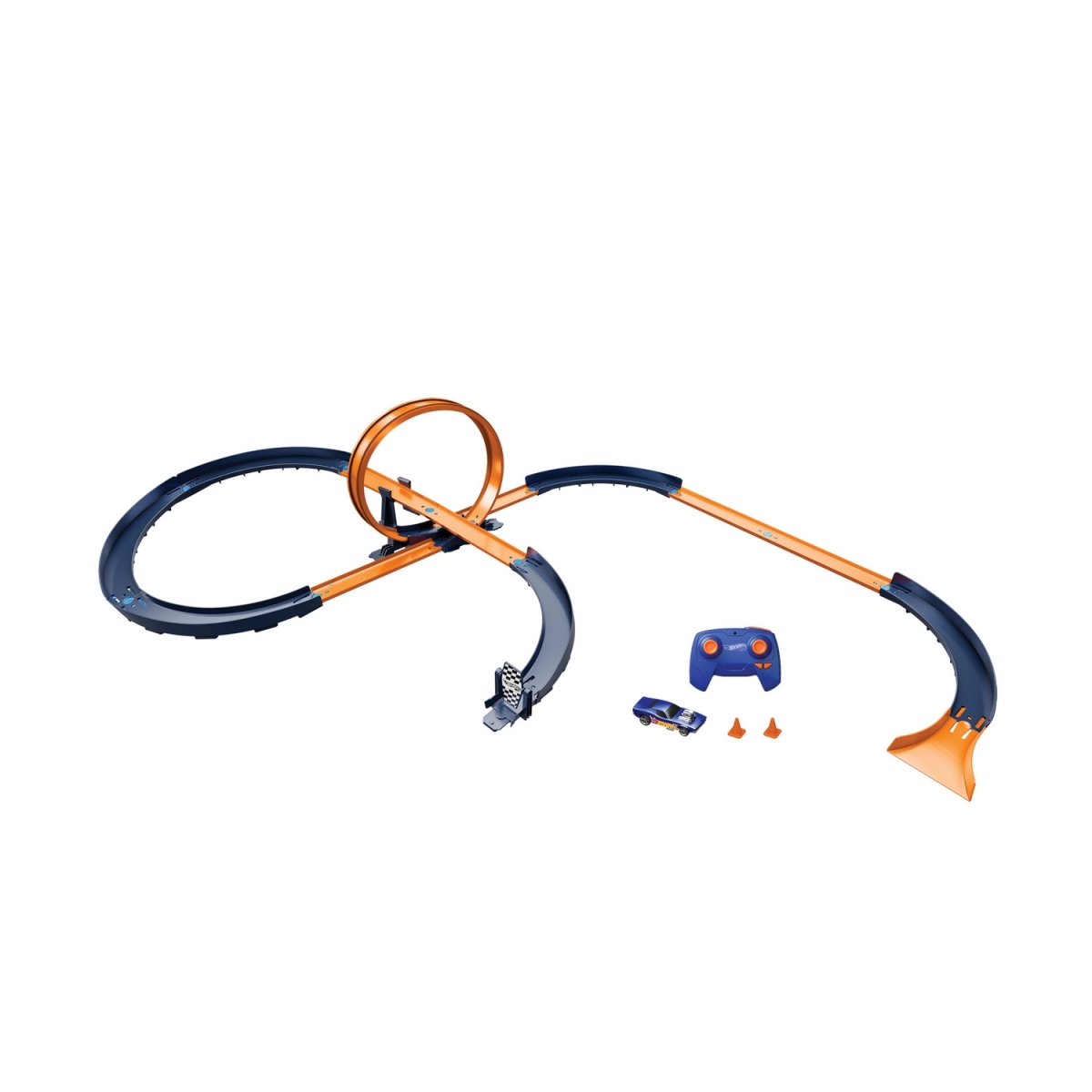 Picture of Mattel HXX45 Hot Wheels RC 1:64 Scale RC Speed Challenge Track Set