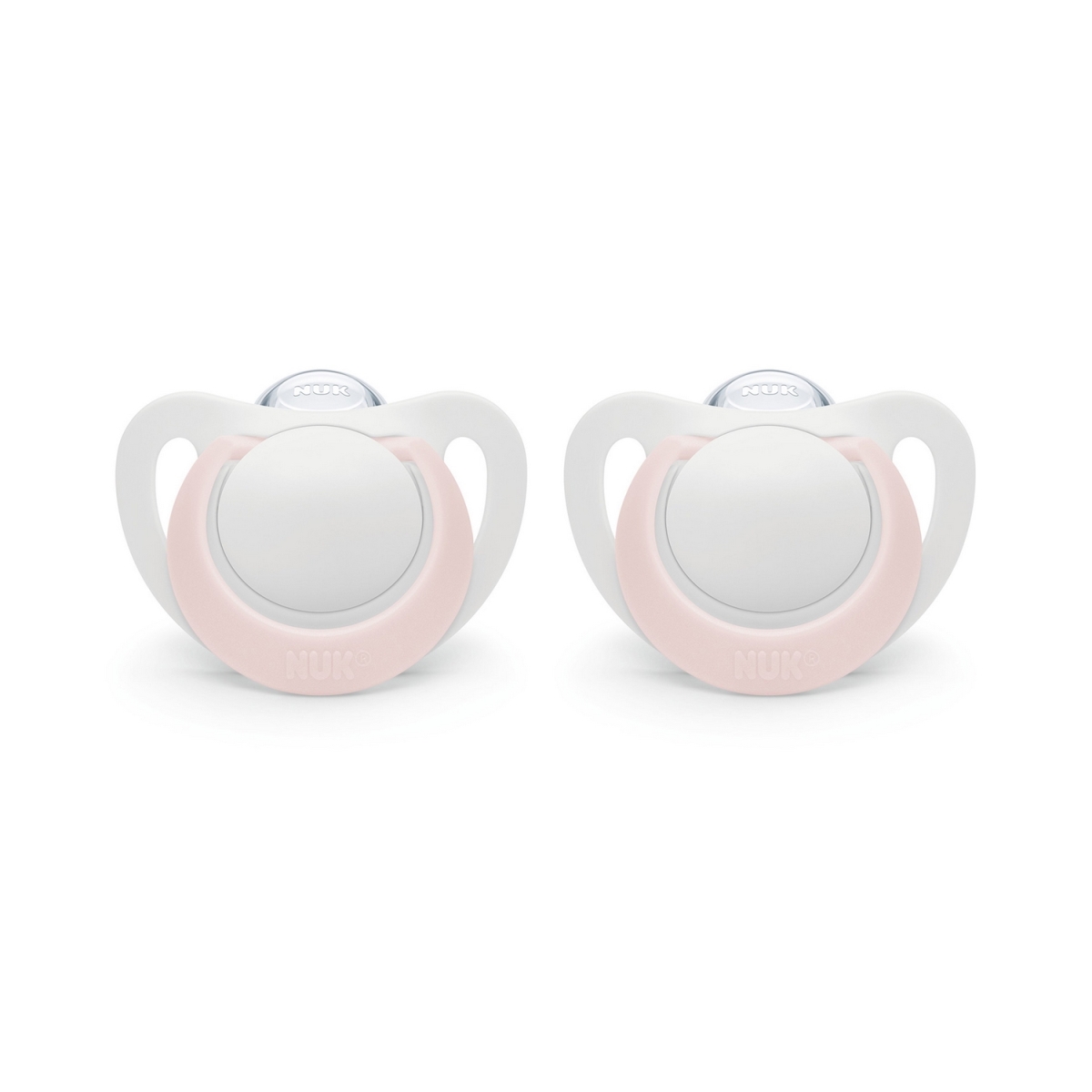 2167516   born Pacifiers, 0-2M, 2 Pack, Pink