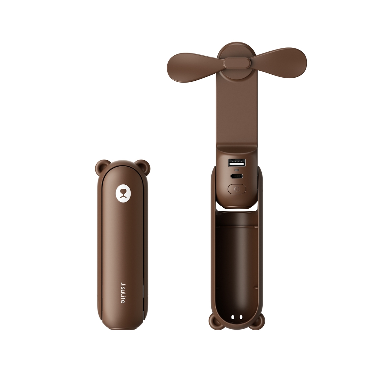 FHL08POBN  Handheld Fan Life8X, Brown