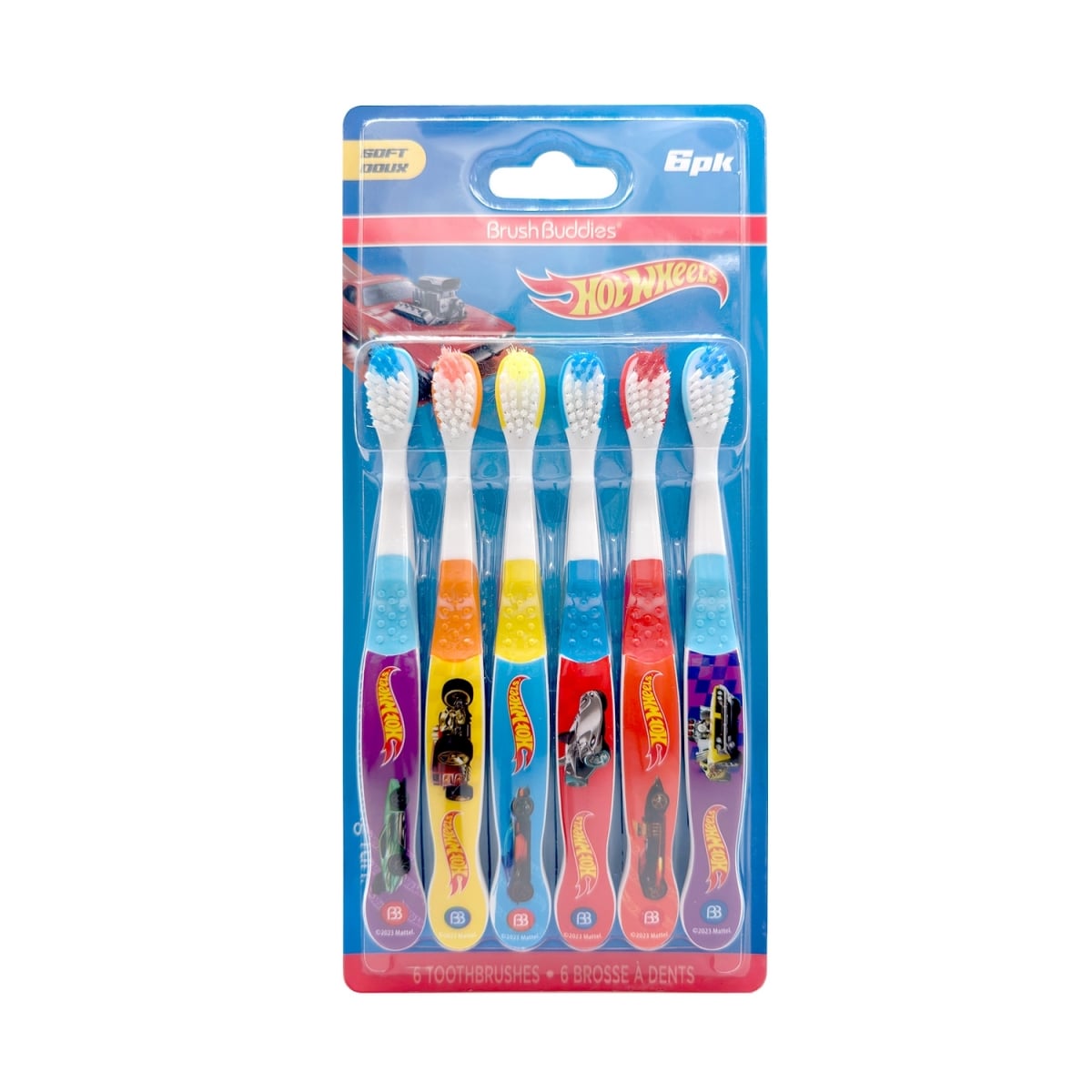 70207-24  Hot Wheels Toothbrush, 6 pcs