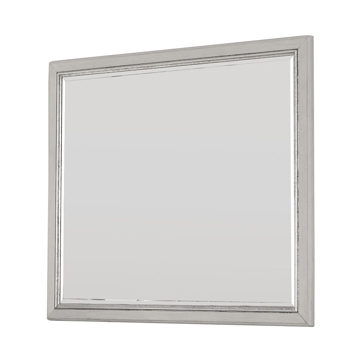 Emory Antique Cream with Mirrored Mirror