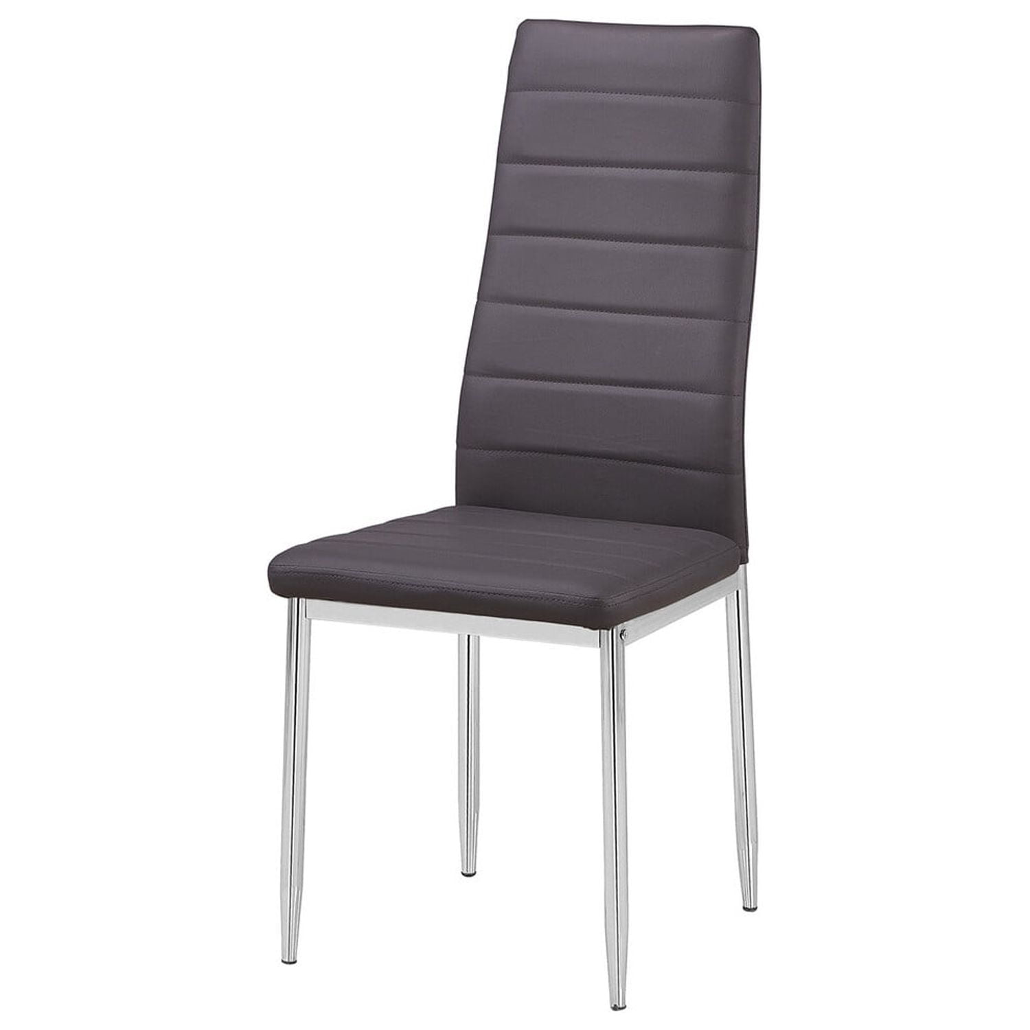Picture of Best Master Furniture T245 Grey Chapman Modern Living Side Chairs, Grey - Set of 2