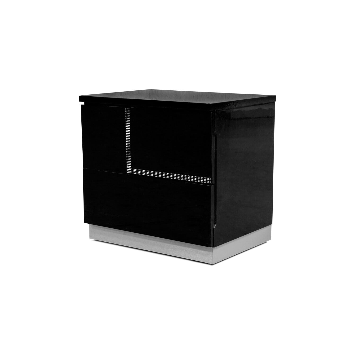 Bardelona Nightstand Bardelona Black Bedroom Nightstand
