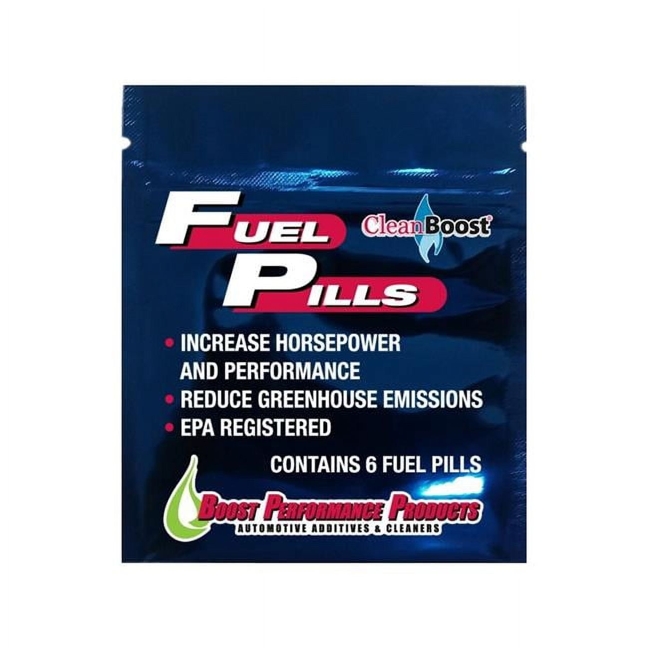 Boost Performance Products  Fuel Pills for Gas & Diesel - Pack of 6