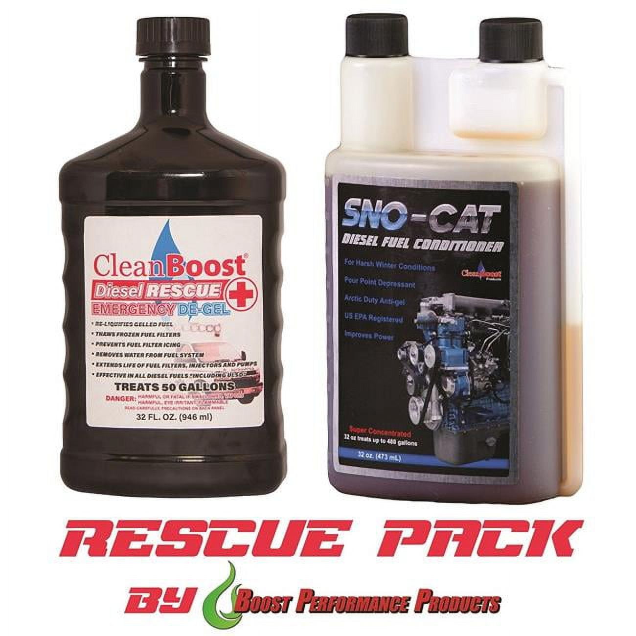 Boost Performance Products ANTIGELPACK 32 oz Diesel Rescue Combo