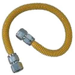 CSSC55-24 24 x 0.62 in. OD Procoat Range Gas Connection Hose -  Plumb Shop