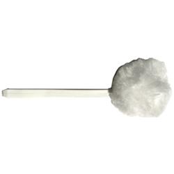 12 in. Mop Acid Resistant Cleaner, White