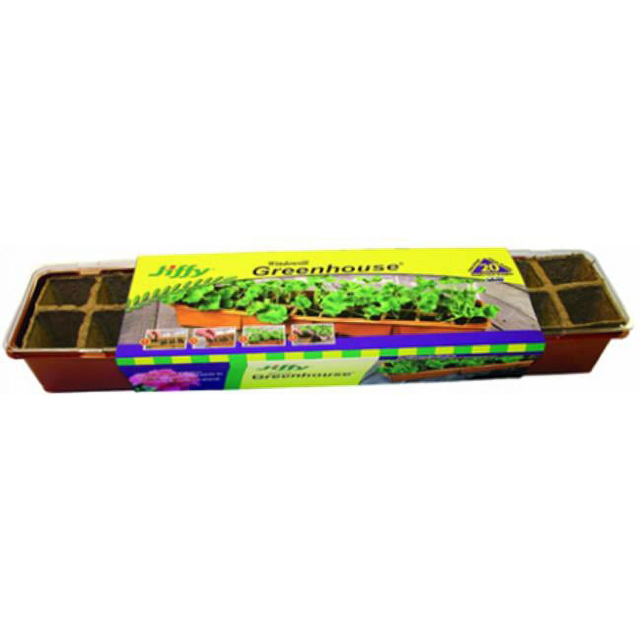 Greenhouse 20-Plant Starter Kit with Peat Strips