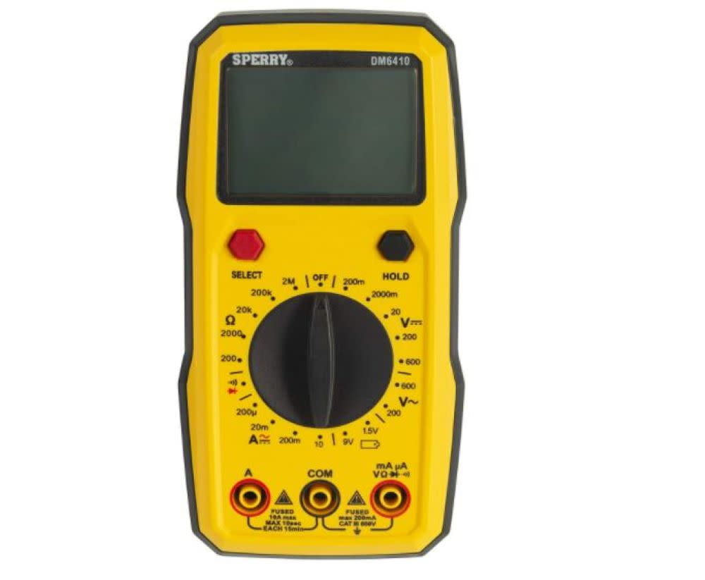 Digital Multimeter with 8 Function Manual Module