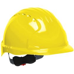 280-EV6151-20 Evolution Deluxe 6151 Standard Brim Hard Hat - Yellow