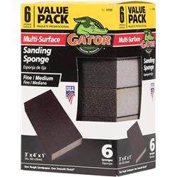 Picture of Ali Industries 4204 320-120 Grit Sanding Sponge - Pack of 6