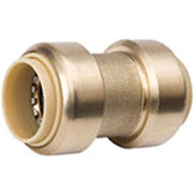 B&K Proline Push to Connect 1/2 in. PTC X 1/2 in. D PTC Brass Coupling
