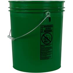 Picture of Berry Plastics GN-65 5 gal Utility Pail with Lid&#44; Green