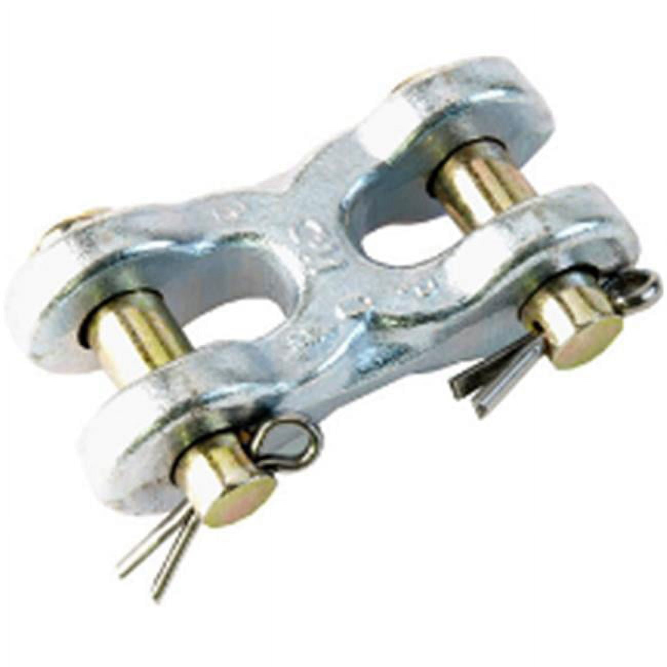 0.43-0.5 in. Zinc Double Clevis Link