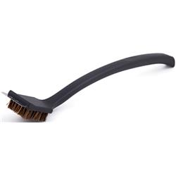 17 in. Grill Brush, Black