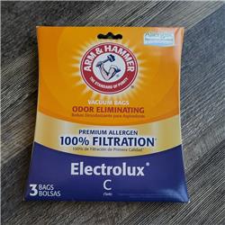 Picture of Arm & Hammer 62617GQ-HQ Electrolux C Tank Odor Eliminating Vacuum Bags&#44; Pack of 3