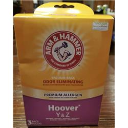 Picture of Arm & Hammer 67978HQ Hoover Y & Z Premium Allergen Vacuum Bag - Pack of 3