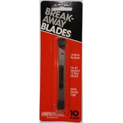 AccuTec Blades 66-0370 Break Away Blade - Set of 10