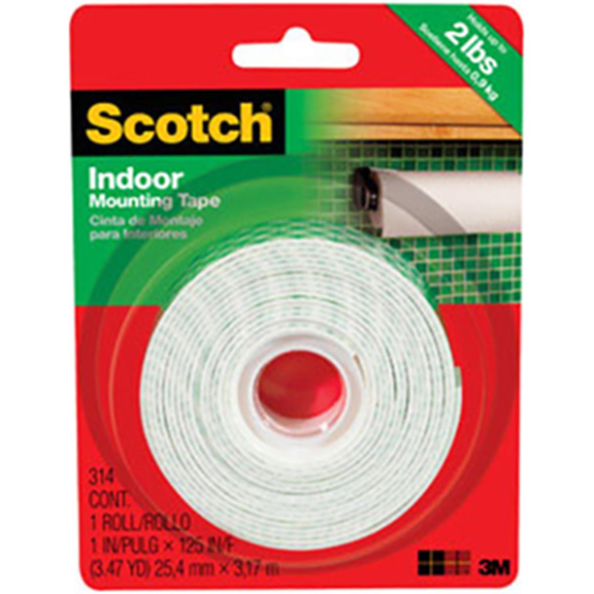 Picture of 3M 314H-MED 1 x 13 in. Scotch Indoor Mounting Tape