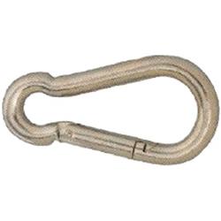 0.12 in. Spring Snap Link, Zinc Plated