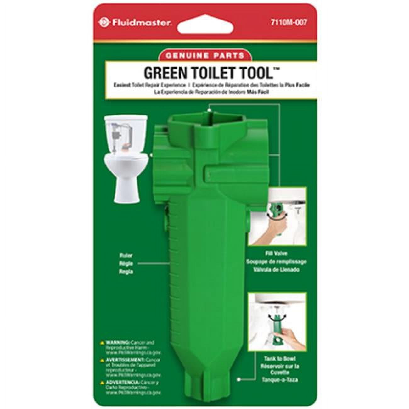 Fluidmaster Universal Toilet Repair Kit, Green