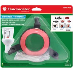 Tank to Bowl Gasket Black/Red Rubber For Universal