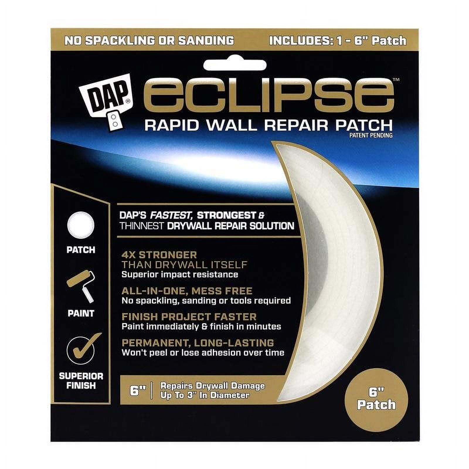 7079809165 6 in. 09165 Eclipse Rapid Wall Repair Patch