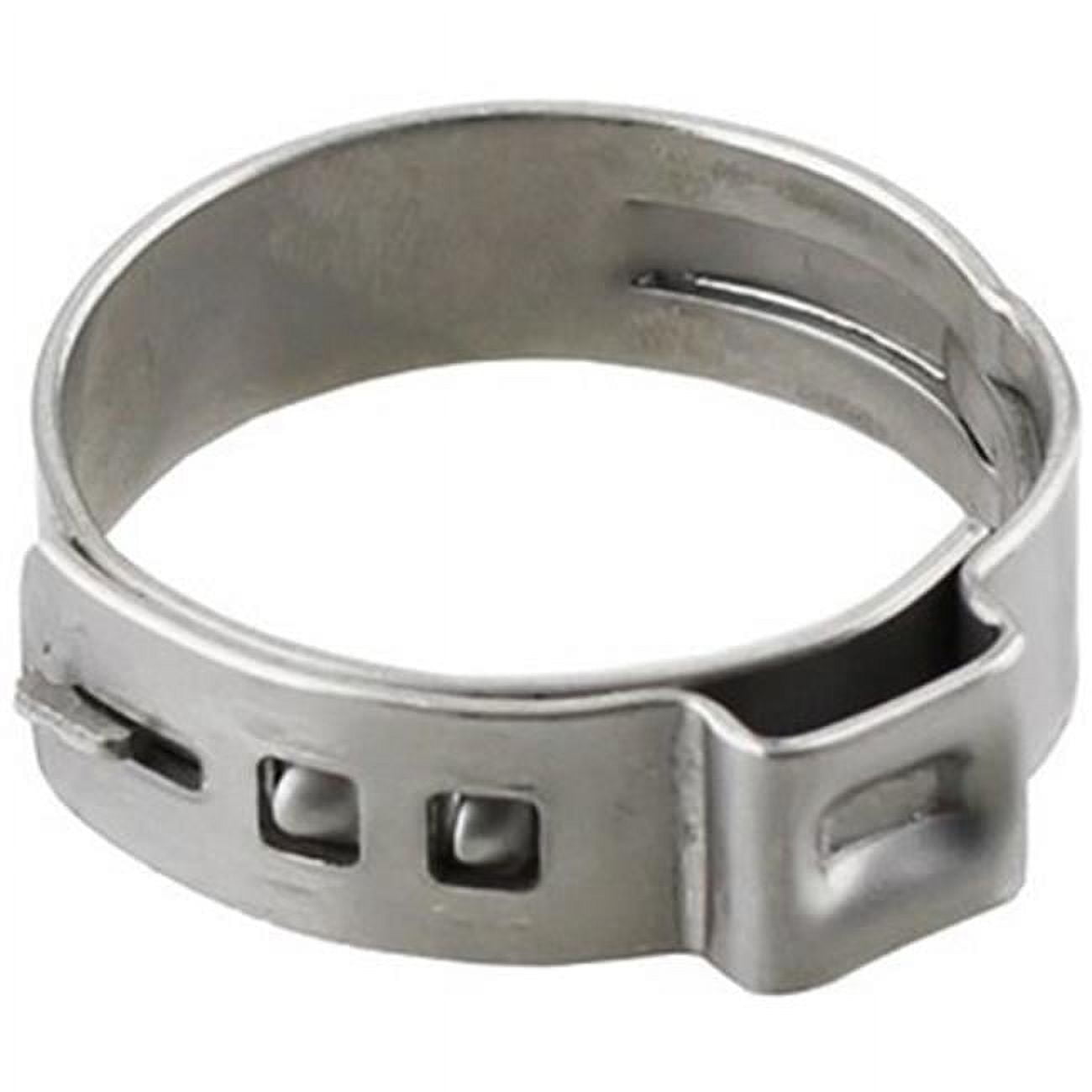 Picture of Boshart & Plumbeeze PE-PS-PC05-10 0.5 in. Stainless Steel PEX Pinch Clamp - Pack of 10