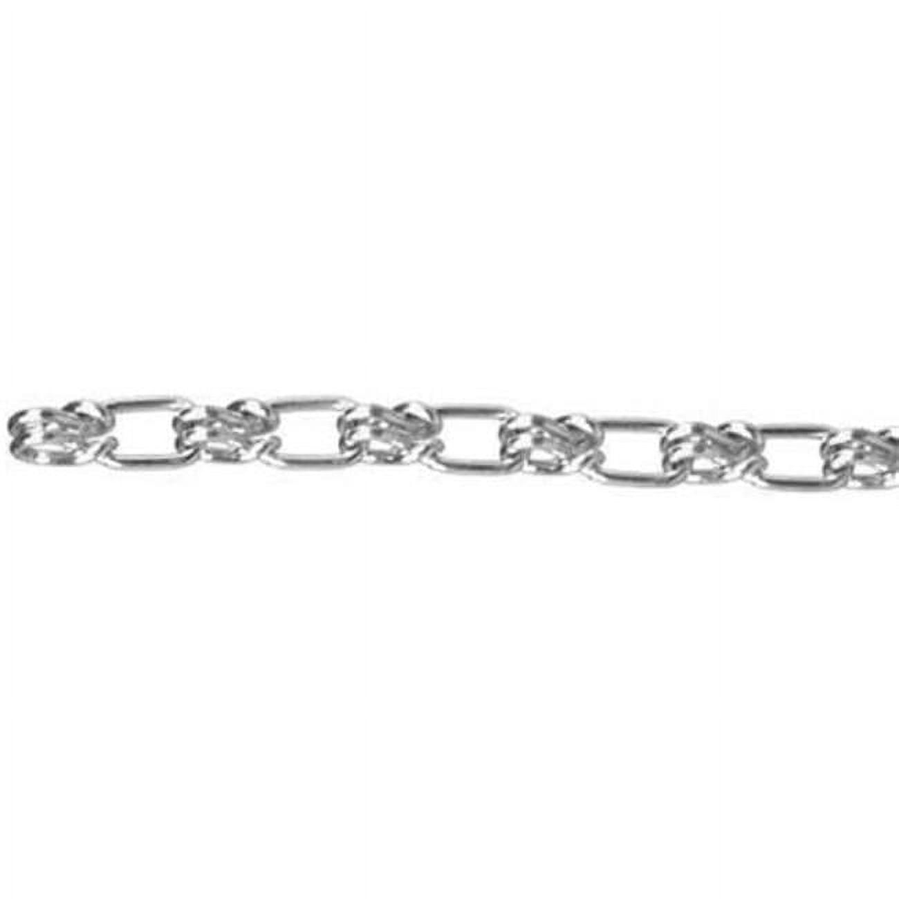 10.75 in. x 50 ft. 3-0 Zinc Single Lock Chain