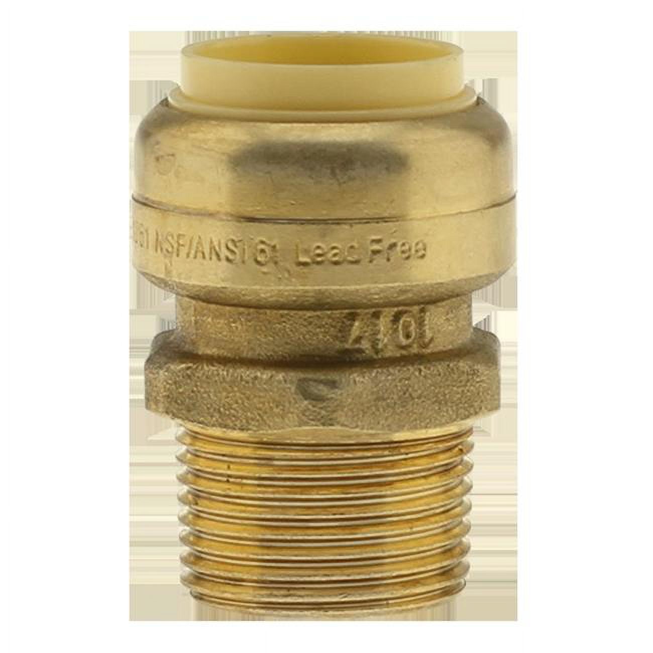 PENL-PFMA0507 0.5 x 0.75 in. MPT Push Fit Adapter