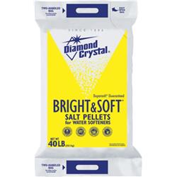 Picture of Diamond Crystal 001360001098 40 lbs 3200 Bright & Soft Water Softener Pellets