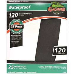Picture of Ali Industries 3286 9 x 11 in. 120 Grit Waterproof Sandpaper&#44; Silicon Carbide