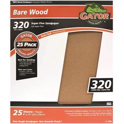 Picture of Ali Industries 3314 9 x 11 in. 320 Grit Bare Wood Sandpaper&#44; Garnet