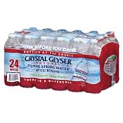Picture of Crystal Geyser 112 16.9 oz ABS Bottled Water Pallet, Pack of 24