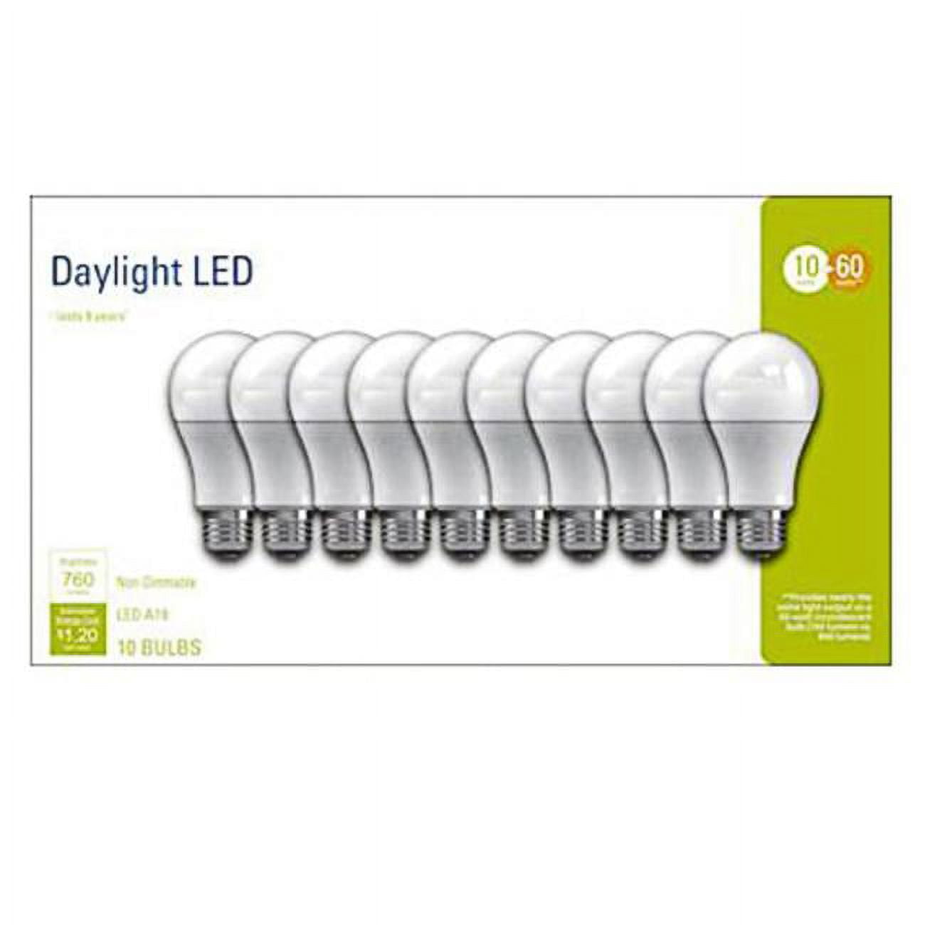 10W A19 Medium LED Light Bulb, Soft White