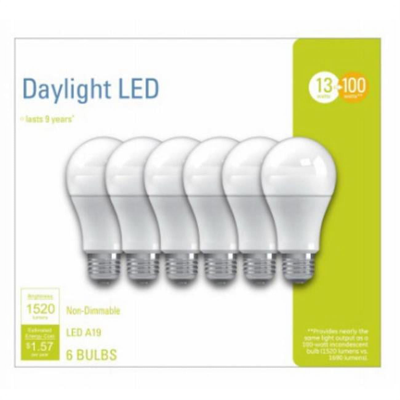 General Electric  13W A21 Medium Daylight General Purpose LED Light Bulb
