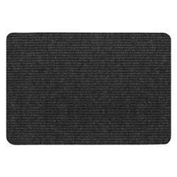MT1001722 3 x 4 ft. Charcoal Polyester Concord Utility Mat Runner