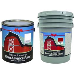 1 gal Flat Barn Latex Paint, Red