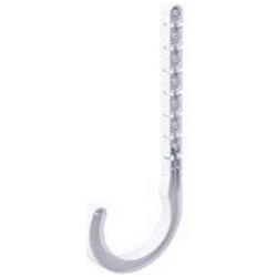 Picture of B&K Industries P02-150HC 1.5 x 7 in. Pipe J Hook&#44; White