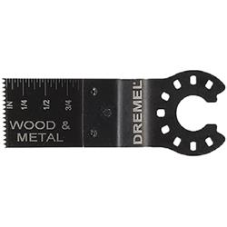 Picture of Bosch MM422U 0.75 in. Oscillating Tool Cutting Blade for Wood & Metal&#44; Black