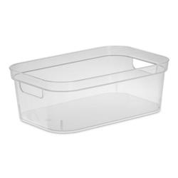Picture of Sterilite 13228608 Small Storage Bin, Clear - Pack of 8