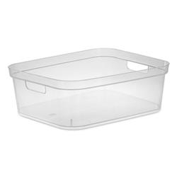 Sterilite Short Storage Bin Clear