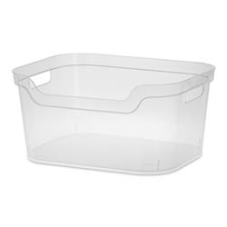 Picture of Sterilite 13368606 Large Open Bin, Clear - Pack of 6